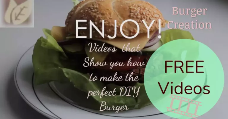 diy burger free videos