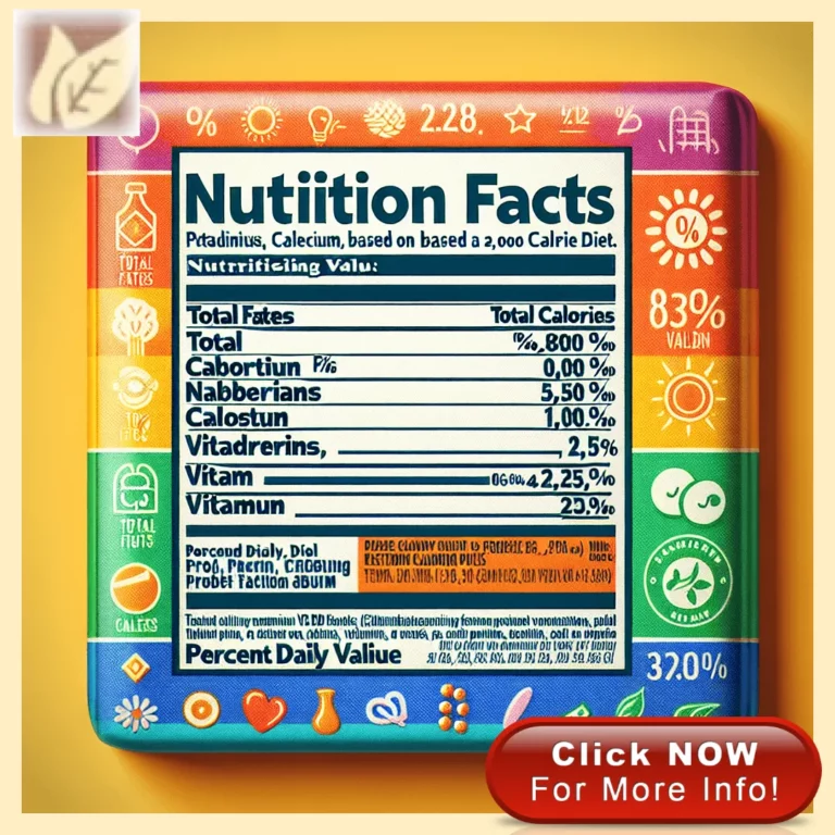 Food Nutrition Facts