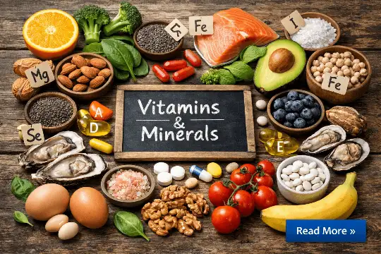 Micro nutrients Vitamins & MineralsMicro nutrients Vitamins & Minerals