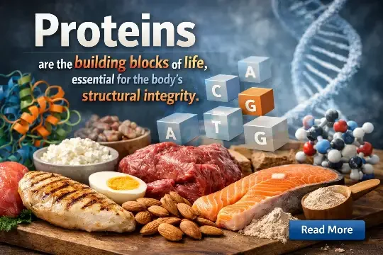 Proteins are the building blocks of life, essential for the body's structural integrity