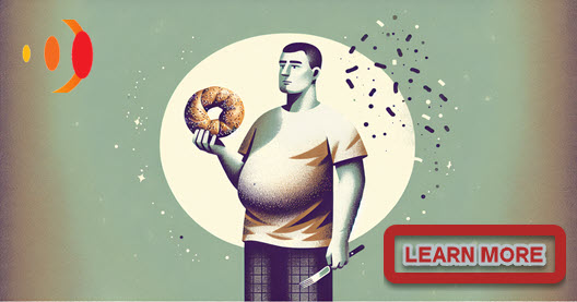 why bloated after bagel